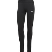 エッセンシャルズ 3ストライプス レギンス ESSENTIALS 3-STRIPES LEGGINGS 28881 GL0723 ブラック/ホワイト J/OTサイズ [ランニングウェア レギンス レディース]