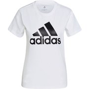 エッセンシャルズ ロゴ 半袖Tシャツ ESSENTIALS LOGO TEE 46361 GL0649 WHT/BLK J/OTサイズ [スポーツウェア 半袖シャツ レディース]