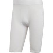 TECHFIT SHRT タイツ EVL52 HP0611 WHT J/2XLサイズ [サッカーウェア タイツ メンズ]