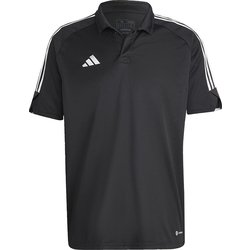 ティロ 23リーグ ポロシャツ MMK65 HS3578 ブラック J/2XLサイズ [サッカーウェア シャツ メンズ]