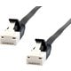 LANケーブル CAT6 フラット 3m ブラック EAT6F-3BK