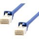 LANケーブル CAT6A ハード 2m ブルー EAT6AH-2BL
