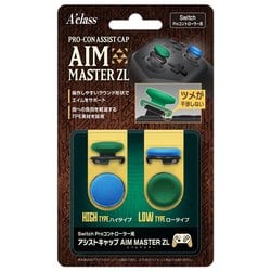 SASP-0675 [Nintendo Switch Proコントローラー用 アシストキャップ AIM MASTER ZL]