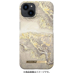 IDFCSS19-I2261-121 [iPhone 14用 FASHION CASE SPARKLE GREIGE MARBLE]