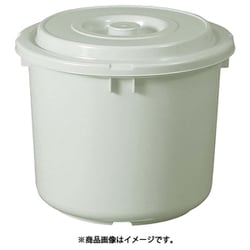 つけもの容器 60型 本体（フタ付き） グレー