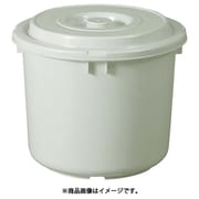 つけもの容器 30型 本体（フタ付き） グレー