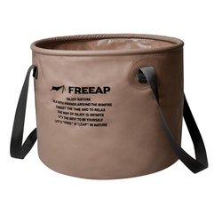 K-10668BE [FREEAP ラウンドバケット 20L ベージュ]