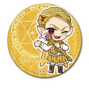 SYNC-KSS22RE-ZF 吸血鬼すぐ死ぬ2 レザーバッジ 第2弾 Y談おじさん [キャラクターグッズ]