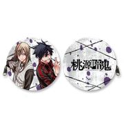 SYNC-ANKIMA-A 桃源暗鬼 丸形コインケース 四季&神門 [キャラクターグッズ]