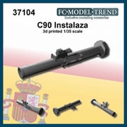 FC37104 現用 スペイン インスタラーザC90 携行式対戦車ロケット弾 [1/35スケール プラモデルパーツ]
