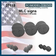 FC37118 現用 MLC 軍用荷重類別標識セット 6個入 [1/35スケール プラモデルパーツ]