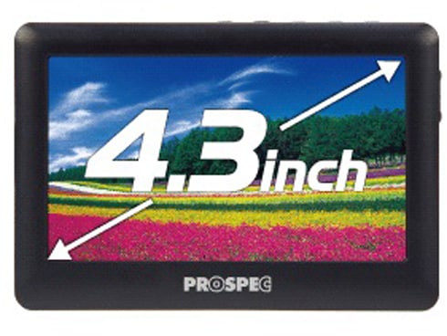 PROSPEC アナログビデオレコーダー 4.3インチ液晶搭載 ポータブル