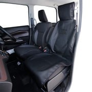 KO-5421 [抗菌レザー（シートカバー）普通車・軽自動車用フリーサイズ 1枚 ブラック]