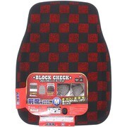 BC-9411 [ブロックチェック 前席用M レッド]