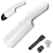 ハンディ コードレス コンパクト 強力（吸引力6000Pa） クリーナー 車用掃除機 ホワイト Take-One-CV100/WH