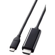 USB Type-C to HDMI 変換 ケーブル 3m 4K 60Hz やわらか ミラーリング マルチディスプレイ対応 ブラック MPA-CHDMIY30BK