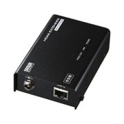HDMIエクステンダー LAN 変換 延長器 最大70m 高画質 4K 60Hz フルHD対応 受信機 単品 増設 高音質 LANケーブル 接続 VGA-EXHDLTR