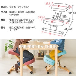 ヨドバシ.com - 宮武製作所 プロポーションチェア CH-88W BL 通販【全品無料配達】