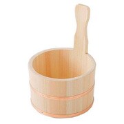 手おけ 洗面器 檜 ヒノキ 桧片手桶