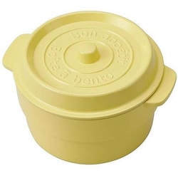 お弁当箱 1段 ココポット ミニ 250ml ラウンド ライトレモン T-86376