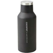 水筒 ステンレス 保温 保冷 ココポット 350ml ステンレスボトル ブラック T-86383