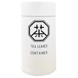 茶筒 63 ロクサン 茶筒 200ml ブリキ ホワイト 0708-001