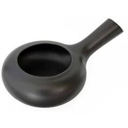 焙じ器 63 ロクサン tokoname 陶器製 ブラック 0713006