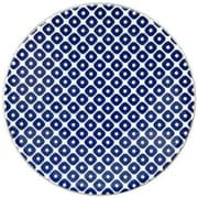 プレート 10cm 豆皿 鹿の子絞り ロクサン 63 mamezara 磁器 皿 食器 和食器 日本製 ネイビー 0715012