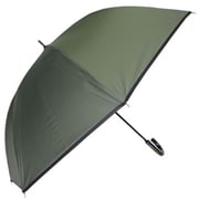 長傘 晴雨兼用 OUTDOOR PRODUCTS 65cm 無地ロゴ パイピング ジャンプ式 遮光・遮蔽99%以上カット カーキ 10002510