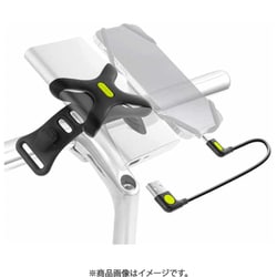 自転車用モバイルバッテリーホルダー＋ケーブル Bike Phone Charger Kit TypeC LK20094-BK
