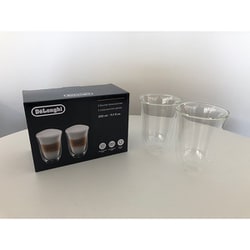 ダブルウォールグラス（2個セット） ラテマキアート DWG2S-220