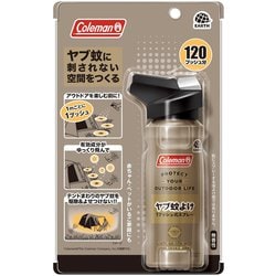ヤブ蚊よけ 1プッシュ式スプレー アウトドア向け コールマン 120プッシュ分 [防除用医薬部外品]