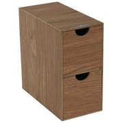 収納ボックス ミニ収納BOX バスク BOSK 卓上 収納 引出 ブラウン