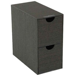 収納ボックス ミニ収納BOX バスク BOSK 卓上 収納 引出 ブラック