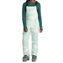 テレーンビブパンツ TERRAIN BIB PANTS 38SD125314 WHITE COMBO Mサイズ [スキーウェア パンツ レディース]