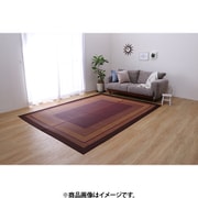 国産い草ラグ ランクス 95×150cm ワイン