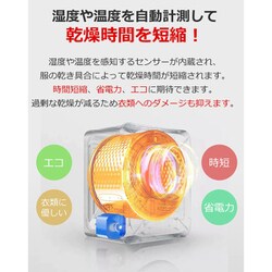 ヨドバシ.com - SunRuck サンルック 小型衣類乾燥機 グレー
