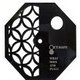 OC-PL-BK1-SIPPOU [OCTAGON FLAT PLATE for 2WAY STAND SIPPOU BLACK]