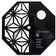 OC-PL-BK1-ASANOHA [OCTAGON FLAT PLATE for 2WAY STAND ASANOHA BLACK]
