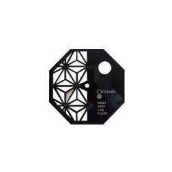 OC-PL-BK1-ASANOHA [OCTAGON FLAT PLATE for 2WAY STAND ASANOHA BLACK]