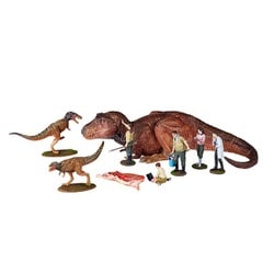 ARTPLA（アートプラ） 研究員とティラノサウルスセット [組立式プラスチックモデル]