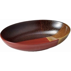 ボウル 26cm トーンオントーン 陶器 美濃焼 レッド 266496