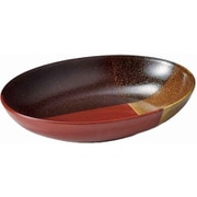 ボウル 26cm トーンオントーン 陶器 美濃焼 レッド 266496