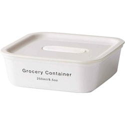 保存容器 パッキン付き 250ml APUA アプア ホワイト