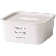 保存容器 パッキン付き 450ml APUA アプア ホワイト