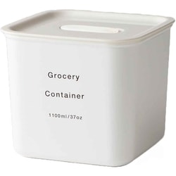 保存容器 パッキン付き 1100ml APUA アプア ホワイト