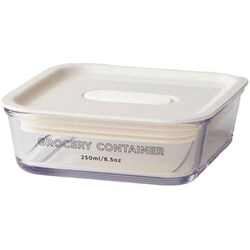 保存容器 パッキン付き 250ml APUA アプア クリア