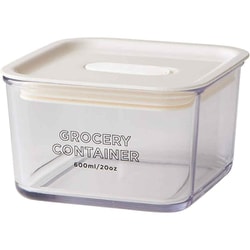 保存容器 パッキン付き 600ml APUA アプア クリア