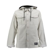 ツーウェイミリタリーシャツジャケット Twoway Militaly Shirts Jacket VPMJ1041 アイボリー Lサイズ [スノーボード ウェア ジャケット ユニセックス]