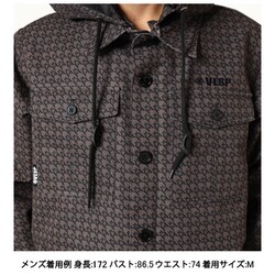新品⭐︎VESP ベスプ シャツジャケ 黒 XL！！ ヨドバシ.com - ベスプ VESP モノグラムシャツジャケット